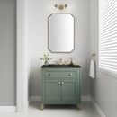 James Martin Chicago 30" Single Bathroom Vanity, Smokey Celadon