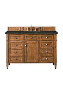 James Martin Brittany 48" Single Bathroom Vanity, Saddle Brown