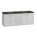 James Martin Chicago 72" Double Bathroom Vanity, Glossy White