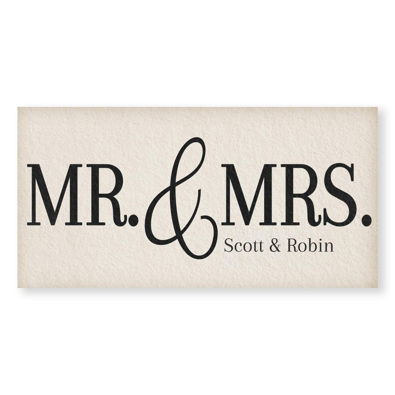 Mr. & Mrs Canvas