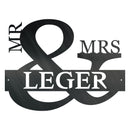 Mr & Mrs Monogram