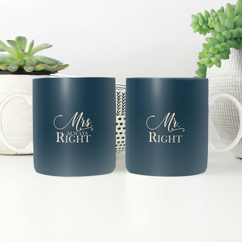 Mr. & Mrs Right Mug