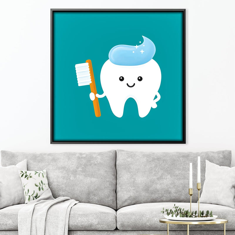 Mr. Tooth Canvas