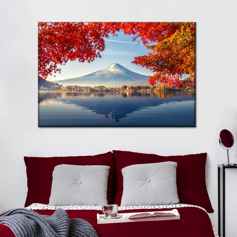 Mount Fuji Autumn Wall Art