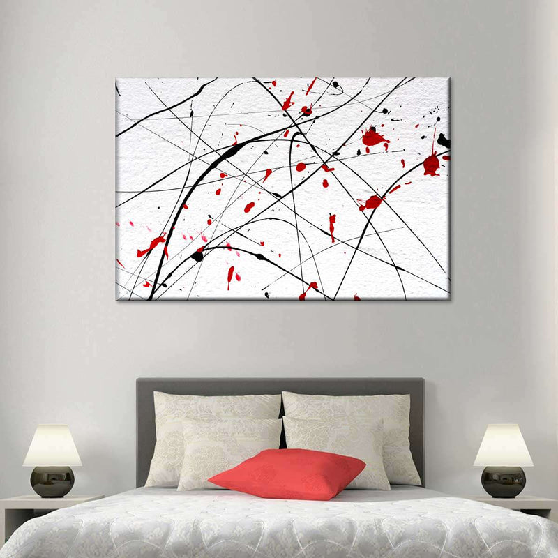 Modern Abstract Splash Wall Art