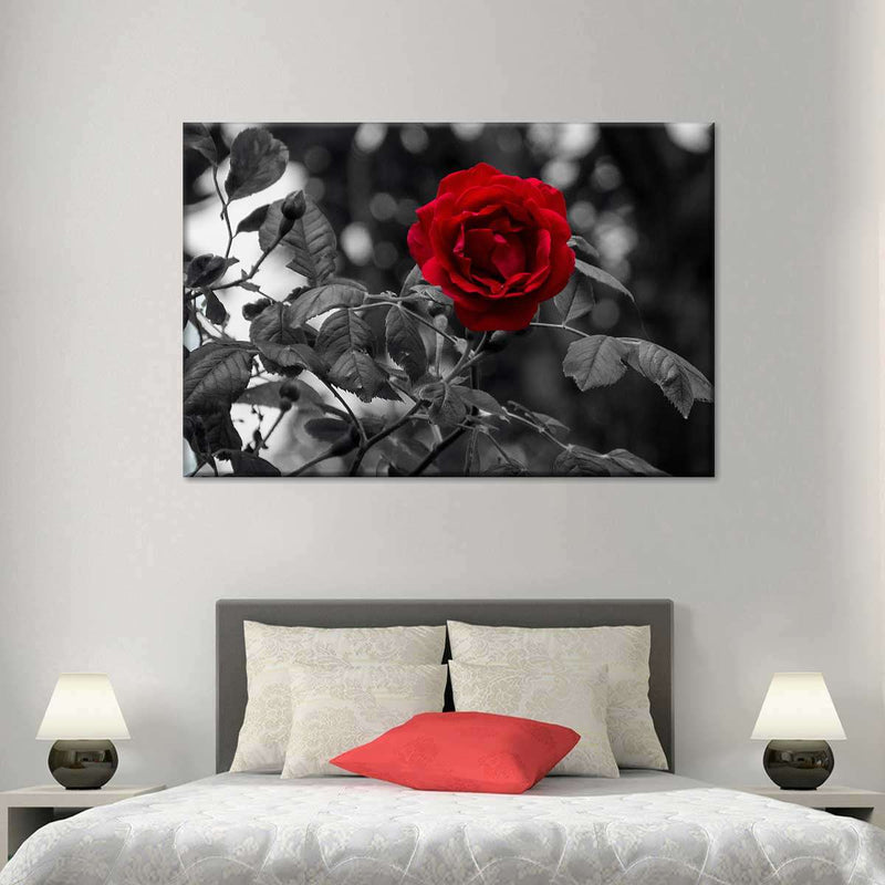 Lone Rose Pop Wall Art