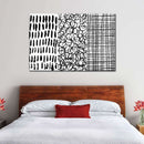 Bold Scribbles Abstract II Wall Art