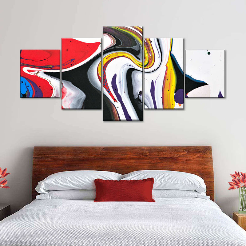 Abstract Swirls Wall Art