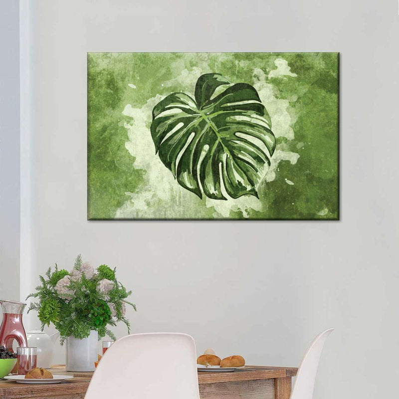 Distinct Tropical Leaf Wall Art