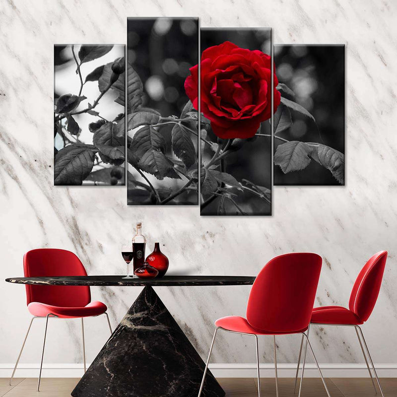 Lone Rose Pop Wall Art