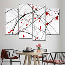 Modern Abstract Splash Wall Art