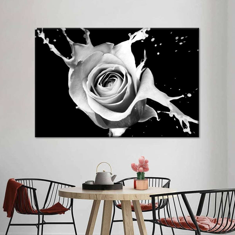 Rose Splash Wall Art