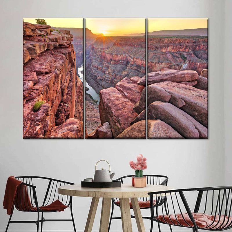 Sunrise Over Grand Canyon Wall Art