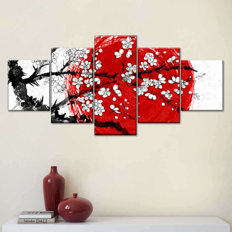 Japan Cherry Blossom Wall Art