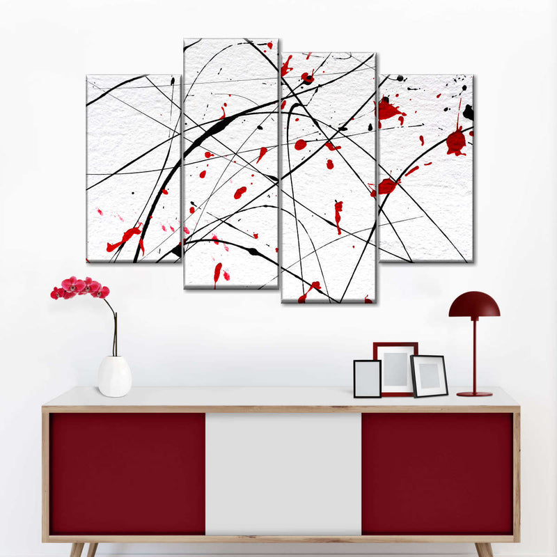 Modern Abstract Splash Wall Art