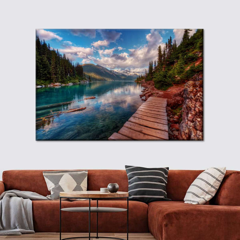 Lake Walkway Wall Art