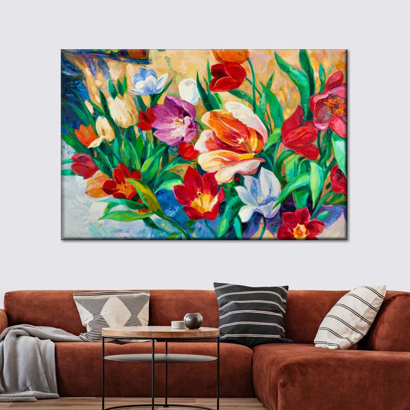 Alluring Flowers Wall Art