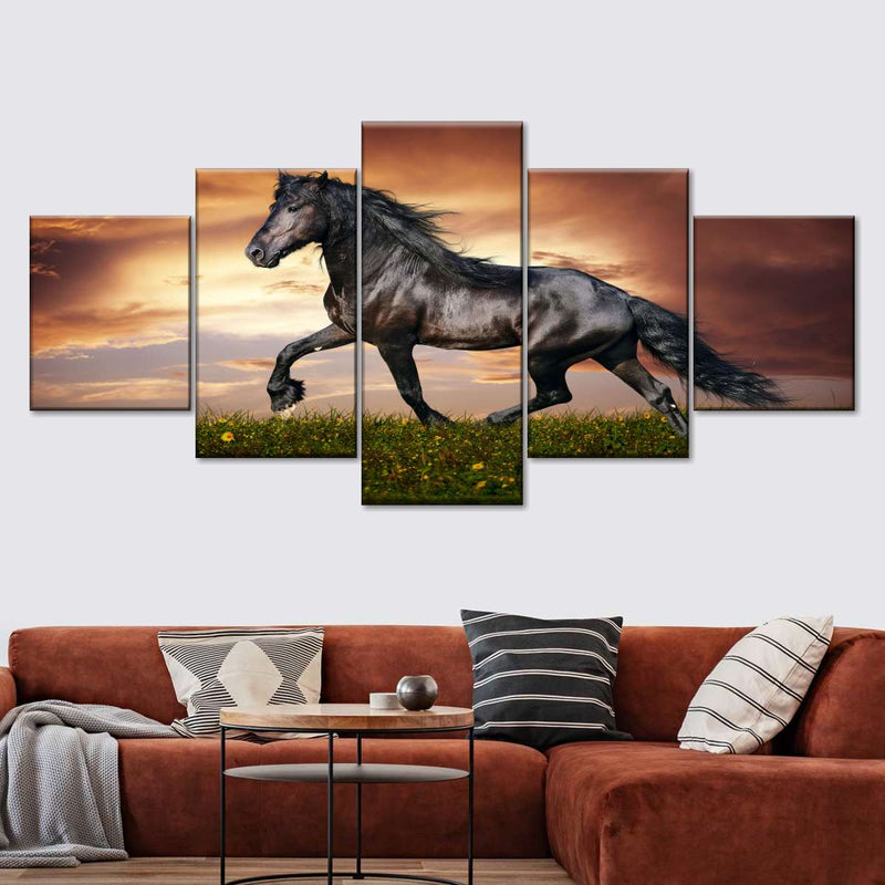 Baroque Horse Wall Art