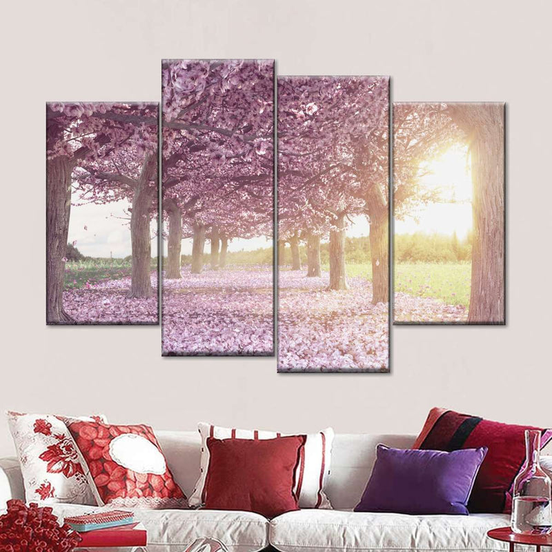 Cherry Blossom Morning Wall Art