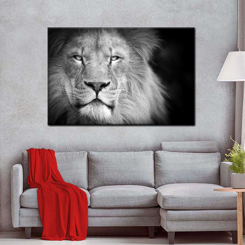 Lion Portrait Wall Art