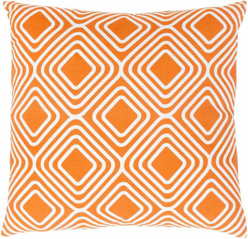 Zegveld Bright Orange Pillow Cover