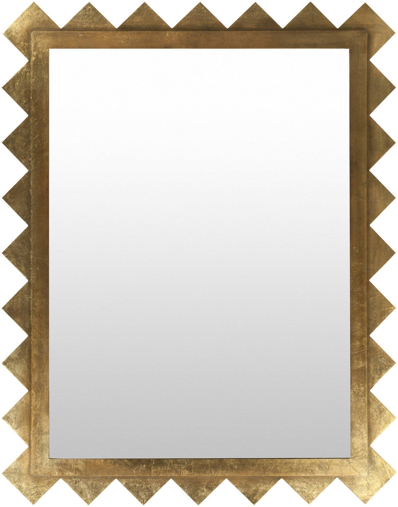 Houtdorp Traditional Gold Wall Mirror