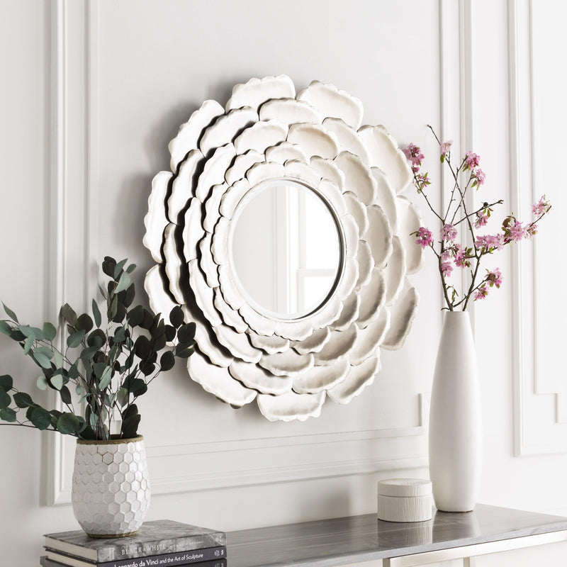 Kesteren Traditional Silver Wall Mirror