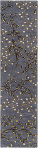 Elsu Brown Beige Wool Rug