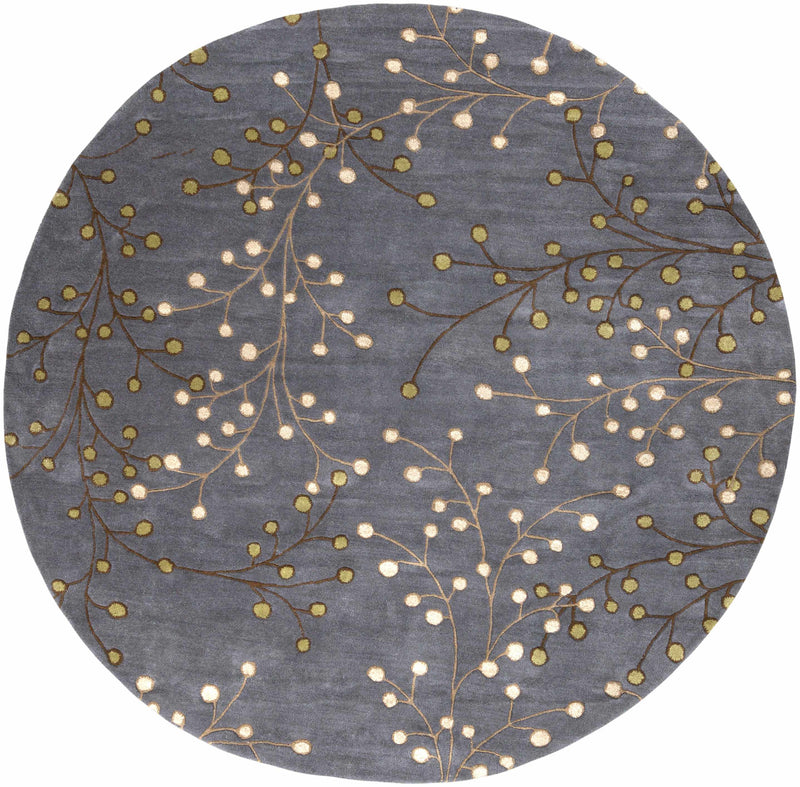 Elsu Brown Beige Wool Rug