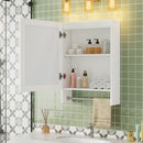 3 in 1 Wall Mounted Bathroom Mirror Cabinet with Adjustable Shelf