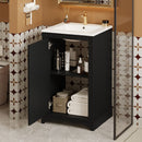 Bathroom Vanity With Sink, Freestanding Single Cabinet Set