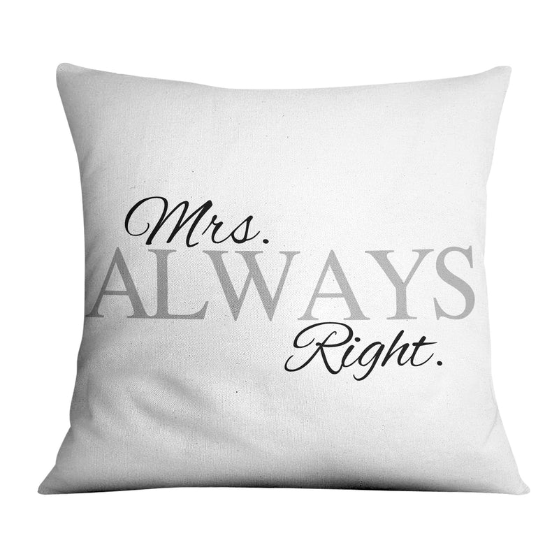 Mrs. Right Cushion