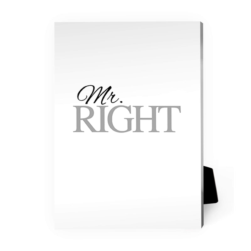 Mrs. Right Desktop Canvas