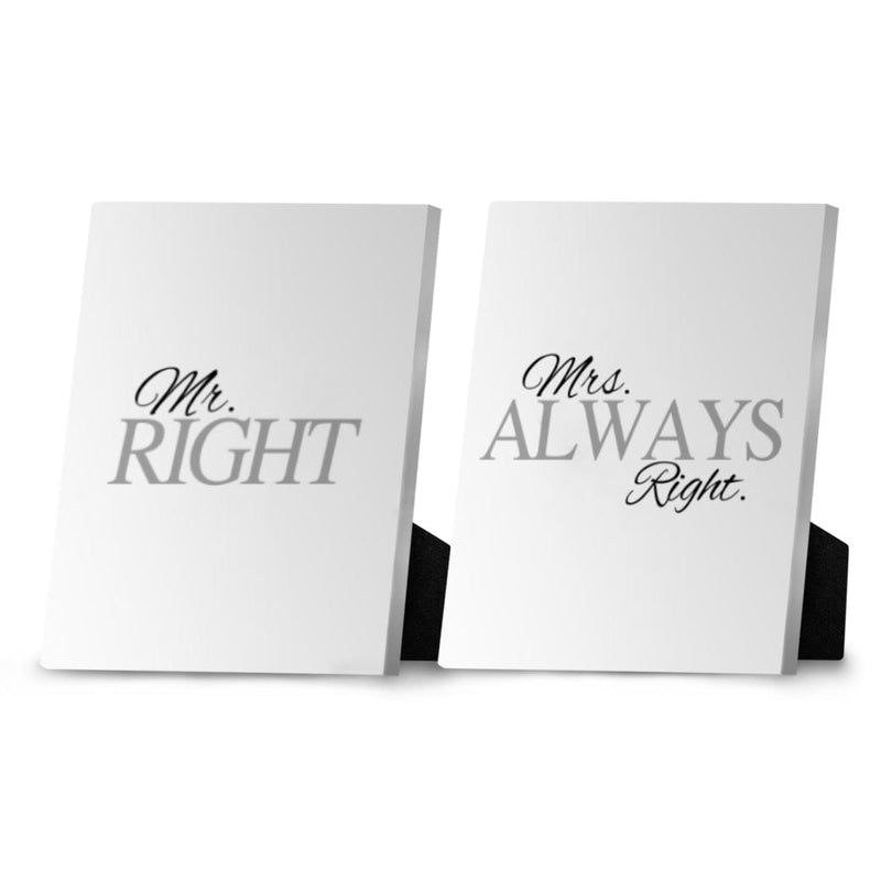 Mrs. Right Desktop Canvas