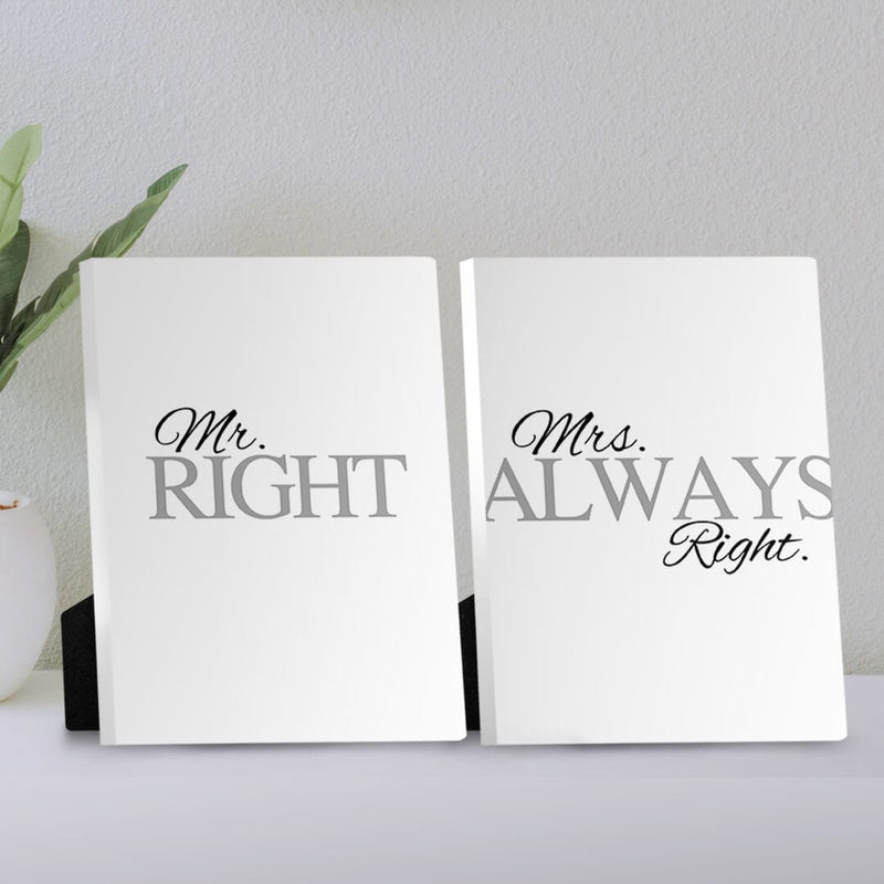 Mrs. Right Desktop Canvas