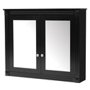 Wall-Mounted Medicine Cabinet With 2 Mirrors and Adjustable Shelves