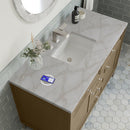 James Martin Chicago 48" Single Bathroom Vanity, Walnut Whisper