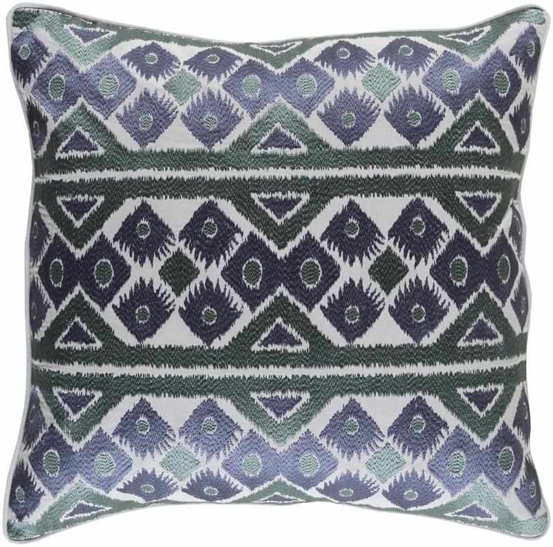 Zuideinde Teal Pillow Cover