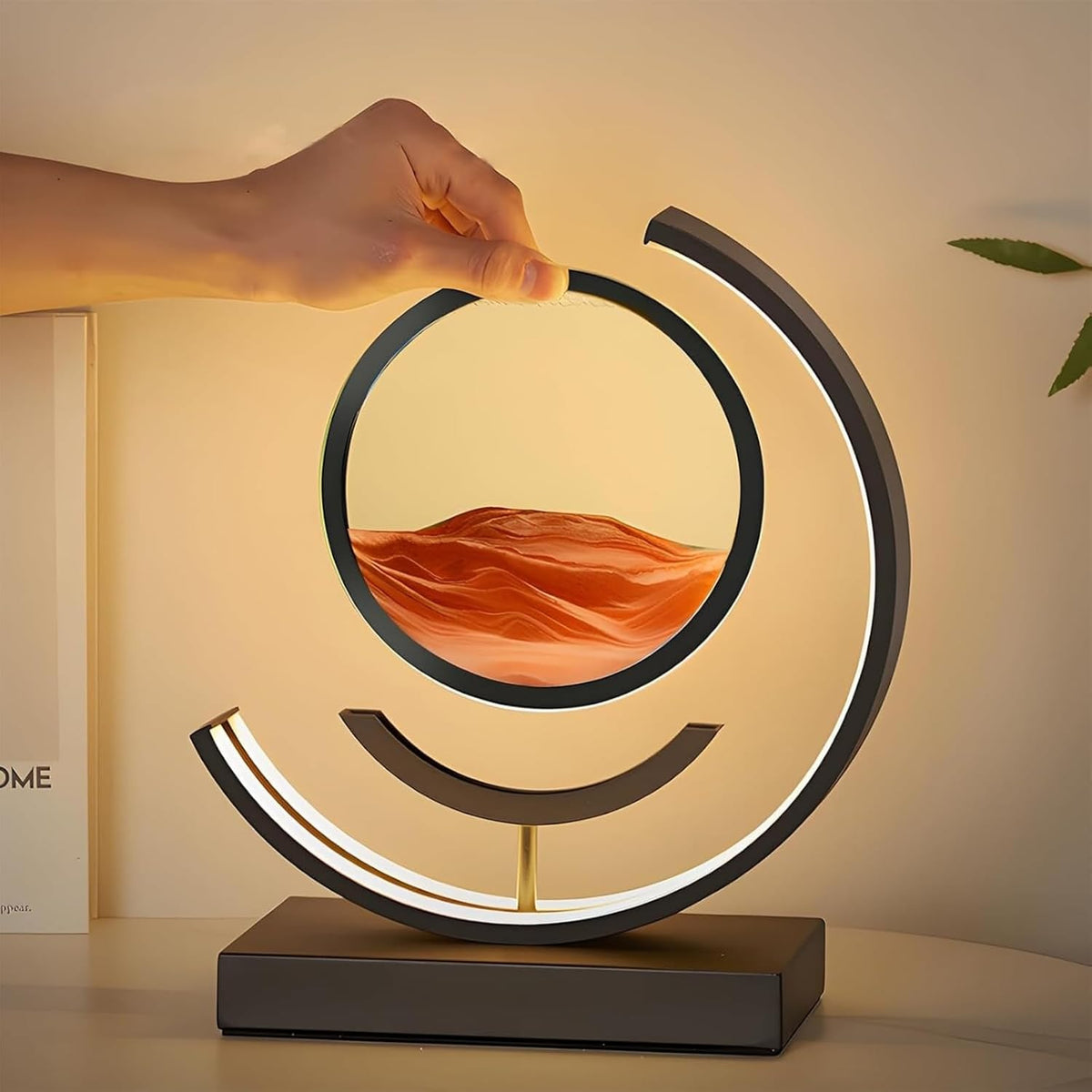 Moving Sand Sandscapes LED Table Lamp, photo 6 of 7