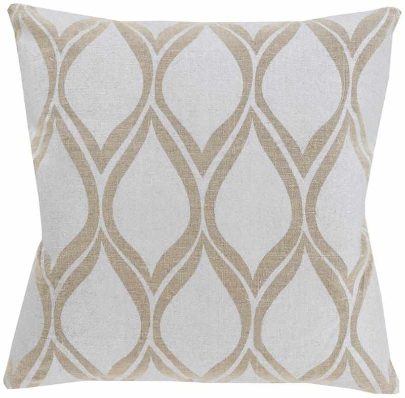 Aardam Silver Gray Pillow Cover