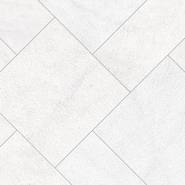 MSI Crystal White Paver Marble Pool Coping angled view