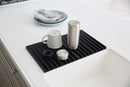 Folding Dish Drainer Mat & Trivet - Silicone by Yamazaki Home
