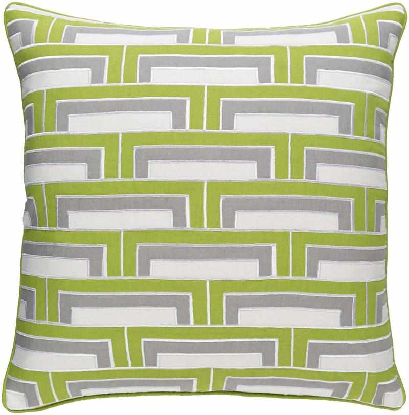 Bent Lime Pillow Cover