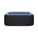 MSpa Tekapo Comfort Series Six-Person Inflatable Square Bubble Spa Hot Tub With 132 Bubble Jets [C-TE062] (SAK80641)