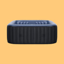 MSpa Tekapo Comfort Series Six-Person Inflatable Square Bubble Spa Hot Tub With 132 Bubble Jets [C-TE062] (SAK80641)