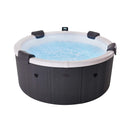 MSpa Denver Frame Series Six-Person Inflatable Round Hot Tub With Hydro Massage [F-DO066W] (SAK87043)