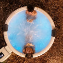 MSpa Denver Frame Series Six-Person Inflatable Round Hot Tub With Hydro Massage [F-DO066W] (SAK87043)