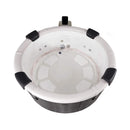 MSpa Denver Frame Series Six-Person Inflatable Round Hot Tub With Hydro Massage [F-DO066W] (SAK87043)