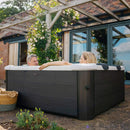 MSpa Oslo Supreme 6-Person 120 Jets Square Spa W/ LED Lights & Integrated App Control [F-OS063W] (SAK93516)