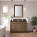 James Martin Bristol 48" Single Bathroom Vanity, Saddle Brown